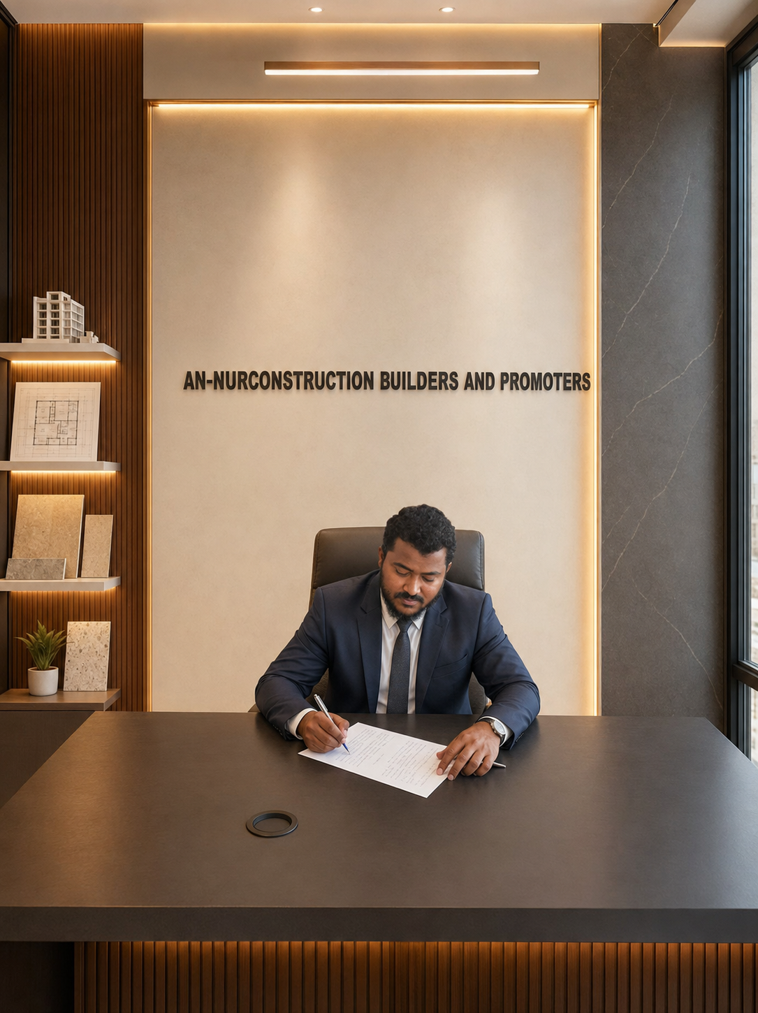 Syed Kashif, Director of An-Nur Construction Builders and Promoters